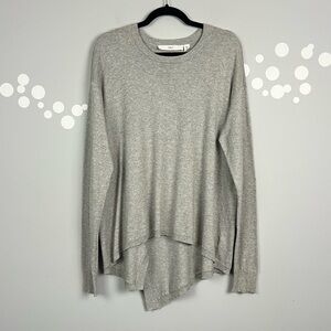 Wilt Split Back Slouchy Crew Neck Sweater Size Medium